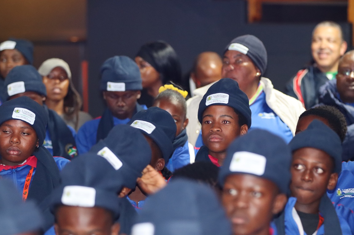 Team Limpopo at the 2026 Winter National School Sports Championships hosted at KuGompo City, Eastern Cape